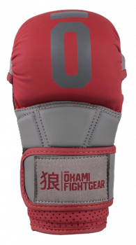 Preview: Okami MMA Sparring Gloves Unity – Winered Grey